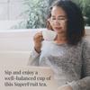 The Republic of Tea Blueberry Green Superfruit Tea, 50 Tea Bag Tin view 2