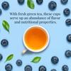 The Republic of Tea Blueberry Green Superfruit Tea, 50 Tea Bag Tin view 3