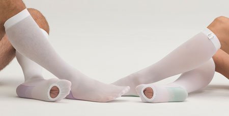 Medi Thrombexin Inspection Toe Anti Embolism Knee Highs 18 mmHg White Large