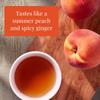The Republic of Tea - Ginger Peach Black Tea, Caffeinated, 50 Count view 3