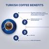 Caf Najjar, Turkish Coffee with Cardamom, 450 Gr, 100% Arabica Coffee Beans, Ground Coffee, Dark Roast, Lebanese Coffee, Arabic Coffee, Coffee Beverages, Works with Turkish Coffee Machine. (1) view 3
