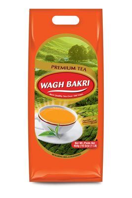 Wagh Bakri Premium Black Tea, 1 lb of Special International Blend