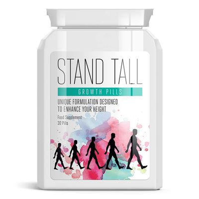 STAND TALL Growth Pills  GET Taller GAIN Height GET Tall Height Enhancing Pill