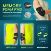 BraceAbility Bursitis Elbow Pad Brace | Compression Arm Sleeve Wrap with Padded Soft Support Cushion for Olecranon Joint Pain, Bursa Protection, Arthritis & Tendonitis Relief (S/M) view 4