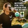 Death Wish Coffee, Organic and Fair Trade Dark Roast Whole Bean Coffee, 16 oz view 3