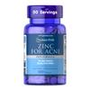 Puritan's Pride Zinc for Acne Skin Formula with Vitamins C, B-6, A, and E for Men and Women, Dietary Supplement for Clear Healthy Skin, Immune System, Cell Division and Growth Support, 100 Tablets view 1