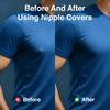NipEaze - 4pack Value - The Original Transparent Nip Protector - Nipple Chafing Prevention; 62 pairs view 3