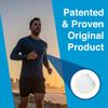 NipEaze - 4pack Value - The Original Transparent Nip Protector - Nipple Chafing Prevention; 62 pairs view 4
