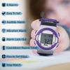 WobL Vibrating 8-Alarm & Repeating Countdown Timer Watch for Medication/Sports/Meetings/Potty Reminders, Purple view 2