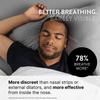 Rhinomed Mute Nasal Dilator Snoring Solution | Starter Pack | Snore Less & Sleep Better | Nasal Strip Alternative | Comfortable Breathing Aids for Better Sleep & Improved Airflow view 2