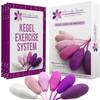 Kegel Exercise System - Pelvic Floor Exercises - Set of 6 Premium Silicone Kegel Exercise Weights & Control with Training Kit for Women: Beginners & Advanced view 1