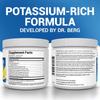 Dr. Berg Zero Sugar Hydration Keto Electrolyte Powder - Enhanced w/ 1000 mg of Potassium & Real Pink Himalayan Salt (NOT Table Salt) - Raspberry & Lemon Flavor Hydration Drink Supplement - 50 Servings view 2