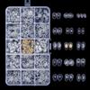 JANYUN Upgrade Version Eyeglass Repair Kit,1500 Pcs More Complete Glasses Screws Kit and Nose Pads with 6 Pcs Screwdrivers and 3 Pcs Tools for Glasses, Eyeglasses and Sunglasses Repair view 2