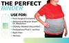 StrictlyStability 3XL Plus Size Bariatric Abdominal Binder | Hernia Support | Post Surgery Tummy & Waist Compression Wrap | Obesity Girdle Belt for Big Men & Women (3XL) view 3