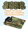 Jeamive Oxford Folding Stretcher with 12 Handles Waterproof Foldable Emergency Rescue Back Stretcher with Storage Bags for Hospital,Clinic, Home,Sports venues,Ambulance (Orange) view 4