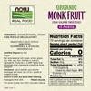 NOW Foods Monk Fruit Organic, 70 Packet view 2
