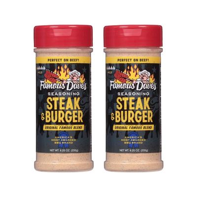 Famous Dave's - 2 pck, Steak & Burger Seasoning (16.50 oz.)