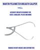 SURGICAL ONLINE Martin Breadth Caliper, 20Premium Quality Stainless Steel, Accurate Readings by SURGICAL ONLINE - 20x 0.5X 6" view 2