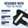Dr. Frederick's Trigger Finger Splint - 2 ct - HSA/FSA - Index, Middle & Ring Fingers - Padded Brace for Arthritis, Mallet Finger, Tendonitis - Adjustable, Doctor-Developed - Regular Black view 3