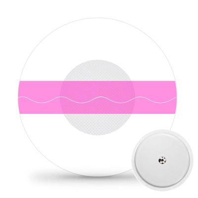 HONYOU Libre 2 Sensor Covers Compatible for Libre 3 Plus Sensor, Waterproof Clear CGM Patches No Hole & No Glue on The Center, Hypoallergenic Latex-Free Medical Adhesive, 40Pack