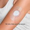 HONYOU Libre 2 Sensor Covers Compatible for Libre 3 Plus Sensor, Waterproof Clear CGM Patches No Hole & No Glue on The Center, Hypoallergenic Latex-Free Medical Adhesive, 40Pack view 2
