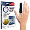 Doctor Developed Finger Splint & Handbook - Trigger Finger, Arthritis, RSI - Fits Ring, Index, Pinky & Middle - 2 sizes (Black, L/XL) view 1