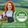 Organic Discounters Milk Thistle Capsules, 280 Count, 7500 mg Strength, Potent 30:1 Extract, USDA Certified Organic, Rich in Silymarin Flavonoids, Vegan, Non-GMO and All-Natural view 2
