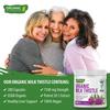 Organic Discounters Milk Thistle Capsules, 280 Count, 7500 mg Strength, Potent 30:1 Extract, USDA Certified Organic, Rich in Silymarin Flavonoids, Vegan, Non-GMO and All-Natural view 3