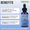 Good State | Ionic Boron | Natural | Liquid Concentrate | Nano Sized Mineral Technology | Professional Grade | 10 Drops Equals 1 mg | 1.6 Fl oz Bottle view 2