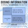 Good State | Ionic Boron | Natural | Liquid Concentrate | Nano Sized Mineral Technology | Professional Grade | 10 Drops Equals 1 mg | 1.6 Fl oz Bottle view 4