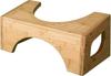 Squatty Potty The Original Toilet Stool - Bamboo Flip, 7" and 9" Adjustable Heights, Brown - Improve Bathroom Posture and Comfort view 2