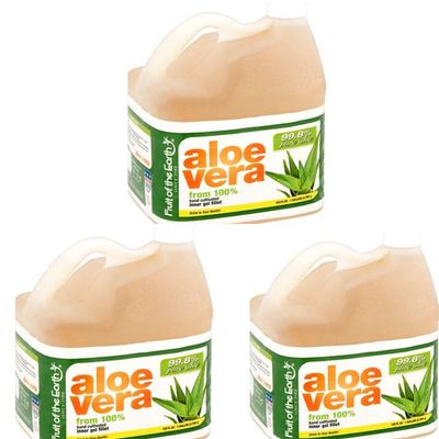 Fruit Of The Earth Aloe Vera, 128 Fluid Ounce (3 Gallon)