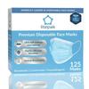 Litepak 125-Pack Disposable Face Mask Premium Comfort Earloops with Dispenser Box view 1