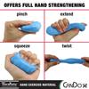 CanDo TheraPutty Standard Hand Exercise Putty For Rehabilitation, Exercises, Hand Therapy, and Occupational Therapy. Use To Strengthen Hand Muscles, Improve Fine Motor Skills, And Decrease Stress view 3