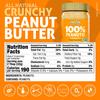 Crazy Richard's 100% All-Natural Crunchy Vegan Peanut Butter with No Added Sugar and Non-GMO (16 Ounce, Pack of 6) view 2