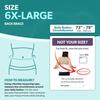 BraceAbility Plus Size 6XL Bariatric Back Brace - Obese Support Girdle for Lower Lumbar Back Pain in Big and Tall, Extra Large, Heavy or Overweight Men and Women (Fits 73"-80") view 2