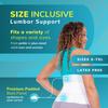 BraceAbility Plus Size 6XL Bariatric Back Brace - Obese Support Girdle for Lower Lumbar Back Pain in Big and Tall, Extra Large, Heavy or Overweight Men and Women (Fits 73"-80") view 4