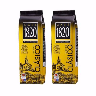 Cafe 1820 Ground Costa Rican Gourmet Coffee 17.5oz (Pack of 2)