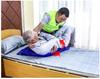 HNYG Reusable Flat Slide Sheet for Patient Transfer, Turning, and Repositioning in Beds, Hospitals and Home Care, Patient Sliding Draw Sheets to Assist Moving Elderly and Disabled view 4