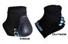 KidSole RX Gel Sports Sock for Kids with Heel Sensitivity from Severs Disease, Plantar Fasciitis (Kid's 2-7, Black) view 3