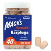 Macks ThermaFit Soft Foam Earplugs, 40 Pair - Comfortable Ear Plugs for Sleeping, Snoring, Work, Travel & Loud Events | Made in USA | Newly Upgraded and Improved view 1