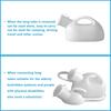 Men's Urinal with Hand-held Portable Urine Cup 2000 ml Large Capacity Male urinals for Elderly Hospital beds Wheelchair (White) view 2